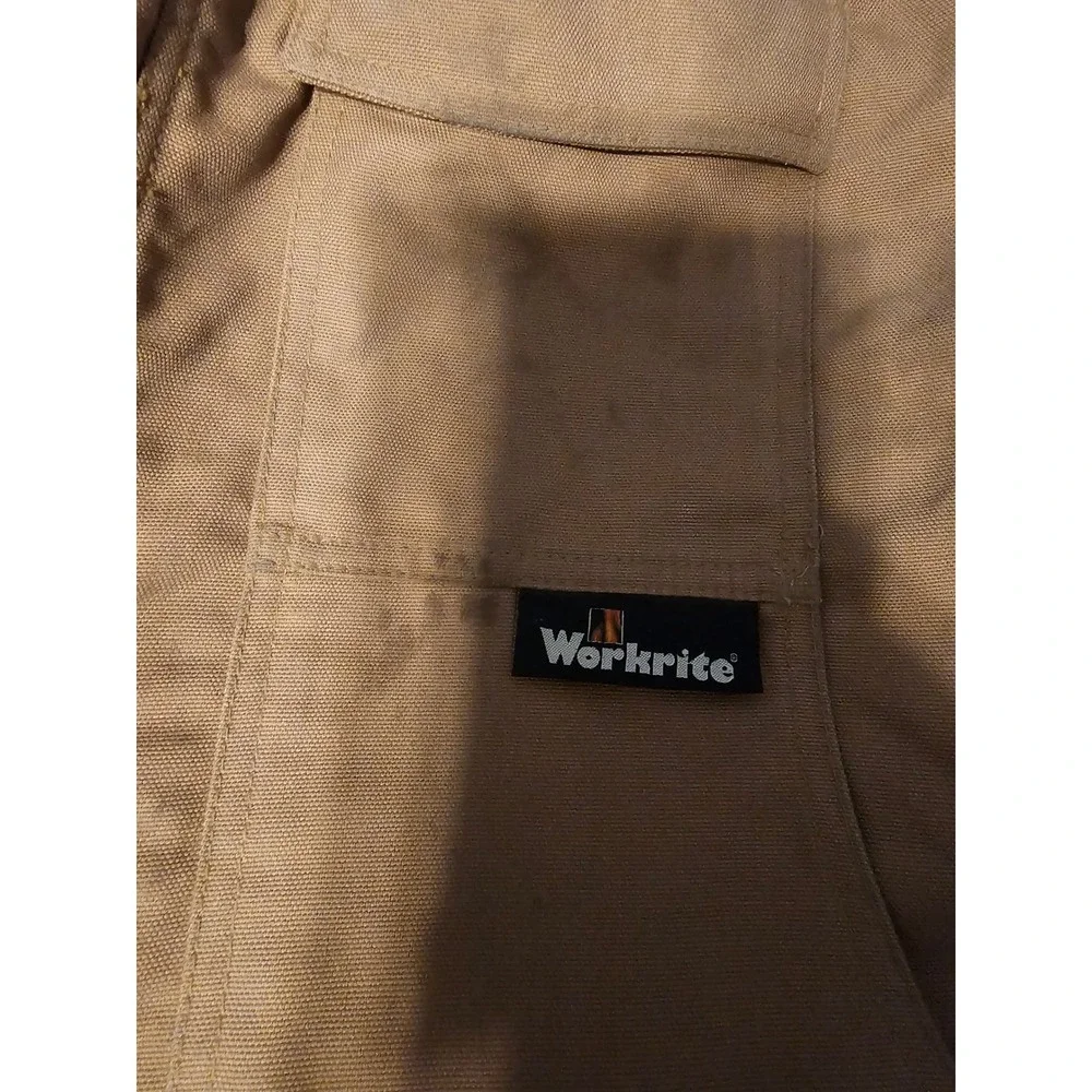 Workrite FR Flame Resistant Canvas Field Jacket Brown Duck Work Coat Mens 3XL